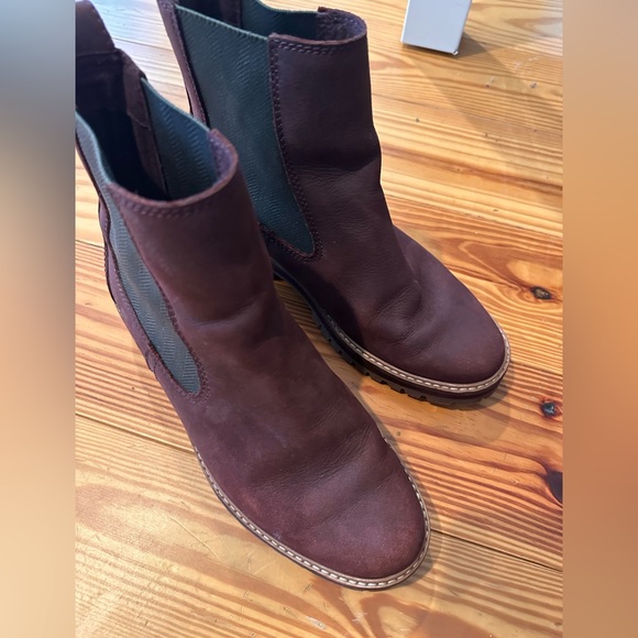 Timberland Courmayeur Valley Chelsea Boot Burgundy Women's 8.5 - Picture 9 of 9